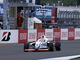Second at chequered flag チェッカーフラッグで２位
